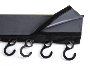 Camp4 Hook strip with 8 hooks, piping and Velcro fastener Length 58cm - 903271 | Stahlor image 1