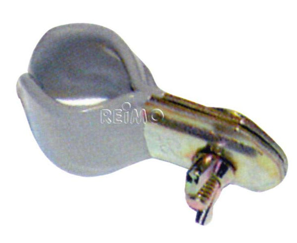 Heusser Pipe clamp rubber coated with wing nut with screw loose - 903521 | Stahlor image 1