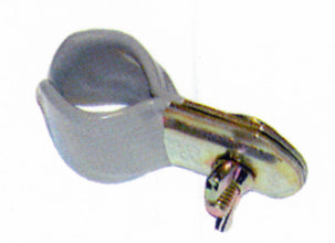 Heusser Pipe clamp rubber coated with wing nut with screw loose - 903521 | Stahlor image 2