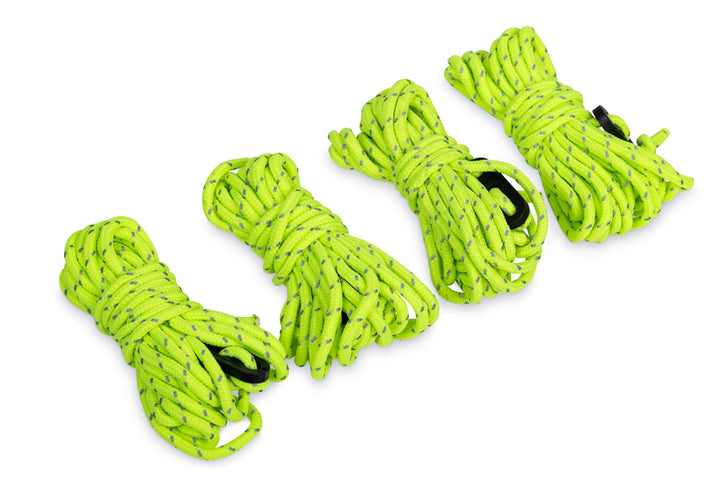 Tension line green 3m long, Ø 3mm, 4 pieces