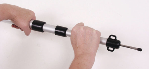 RTENT Aluminum erecting rod telescopic - With rotating mechanism locking - 90370 | Stahlor image 1