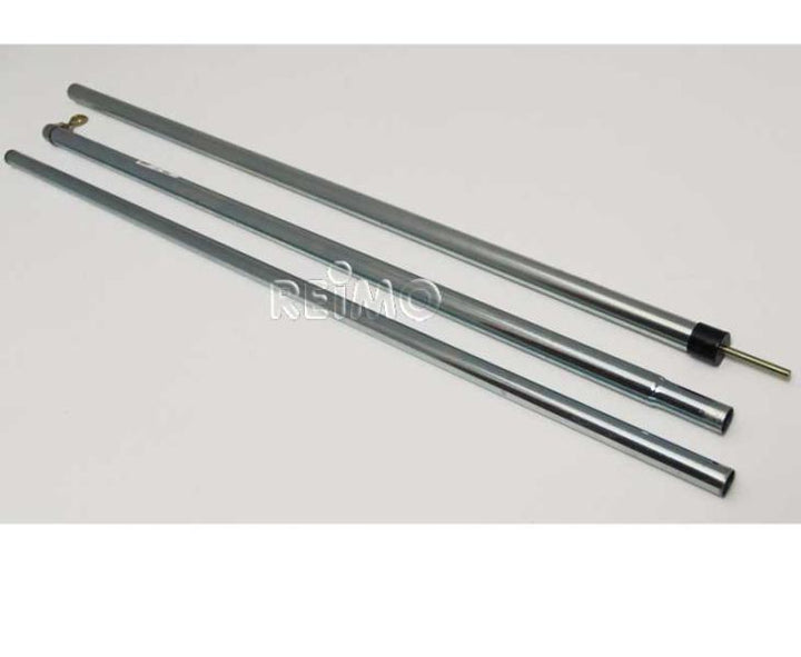 Telescop. set-up pole steel 180-250cm, Ø22mm