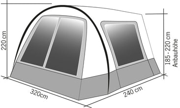 Reimo Tent Technology Hispaniola awning / awning for camper vans - 90687 | Stahlor image 9