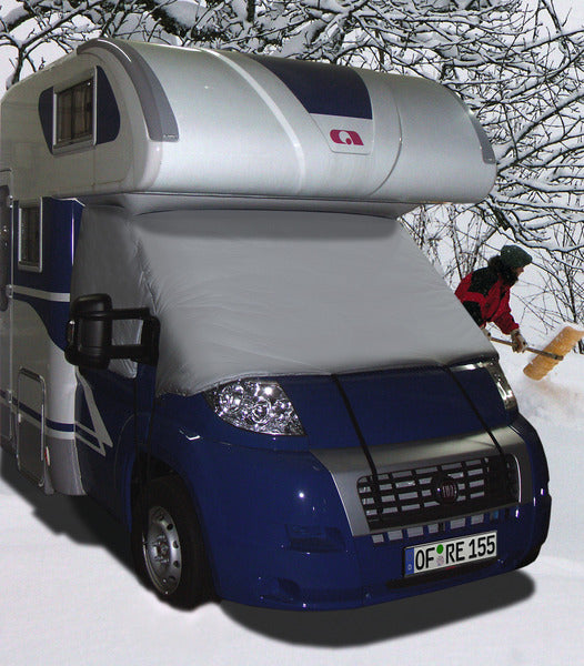 Thermo mat outside windshield cover for Ducato and the like from 2007 -