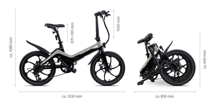 BLAU Blaupunkt E-Bike foldable 