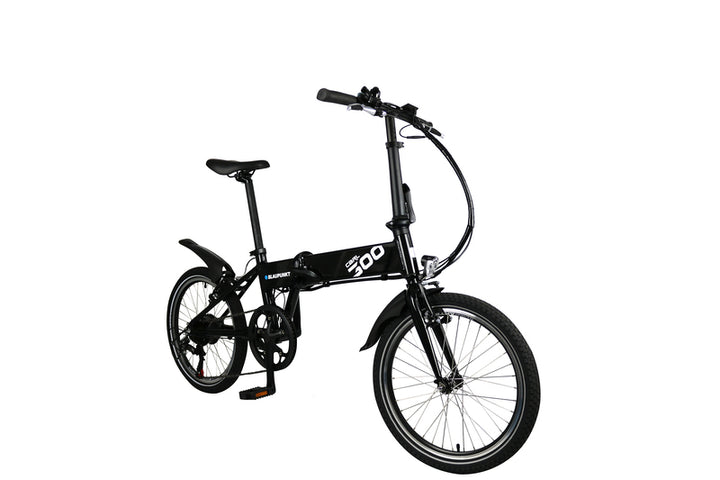 Blaupunkt Carl 300 Folding E-Bike, 20-inch, Black