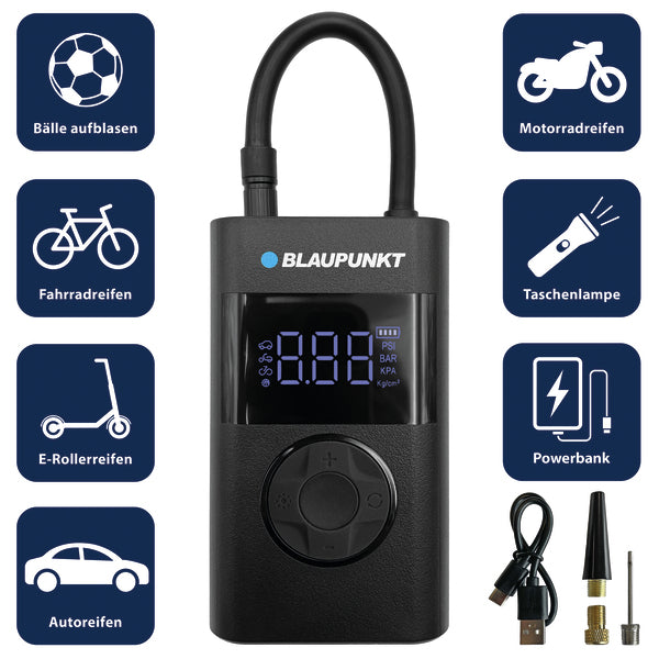 Blaupunkt Portable battery-powered air pump - 908990 | Stahlor image 1