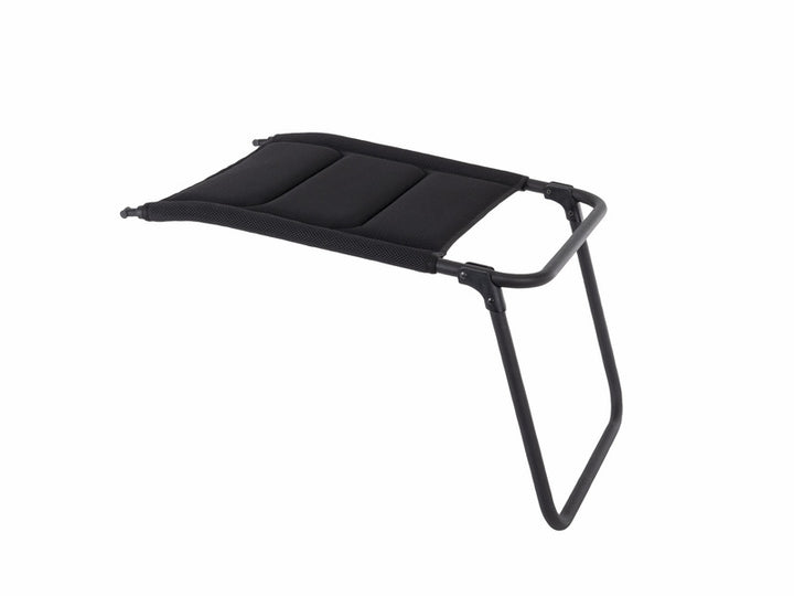 Footrest Camping Chair, MALAGA BREEZE Camp4, black