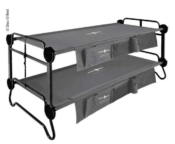 DISC XL bunk bed with side pockets - anthracite - 910454 | Stahlor image 1