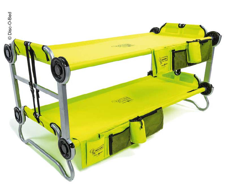 Bunk bed Kids-O-Bunk children's bunk bed lime-green, per bed max. 91kg