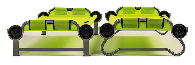 Disc-O-Bed Bunk bed Kids-O-Bunk children's bunk bed lime-green, per bed max. 91kg - 910455 | Stahlor image 4