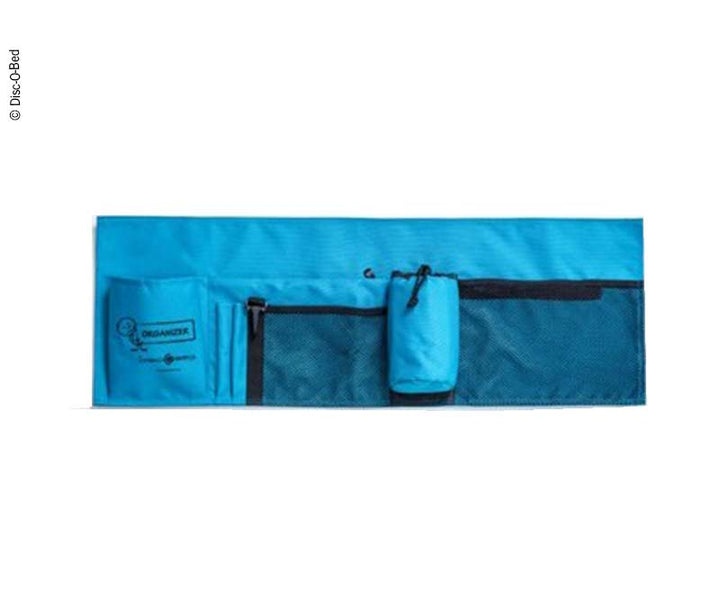 Side pocket for disc-o-bed beds, colour blue