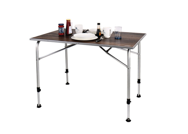 LEVI camping table for 2-4 people - wood design