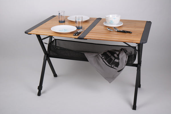 CAMP4 Bamboo roller table MENDOZA 110 - 9105497 | Stahlor image 1
