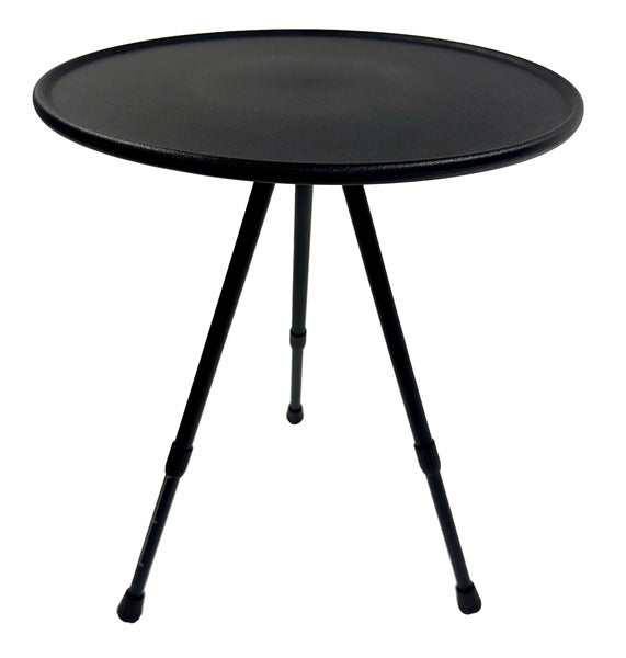 Camp4 KALLE Round Side Table with Bag, Black