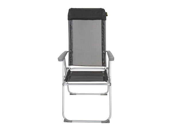 CAMP4 Aluminium Camping Chair, Tortuga Camp4, anthracite - 91094 | Stahlor image 1
