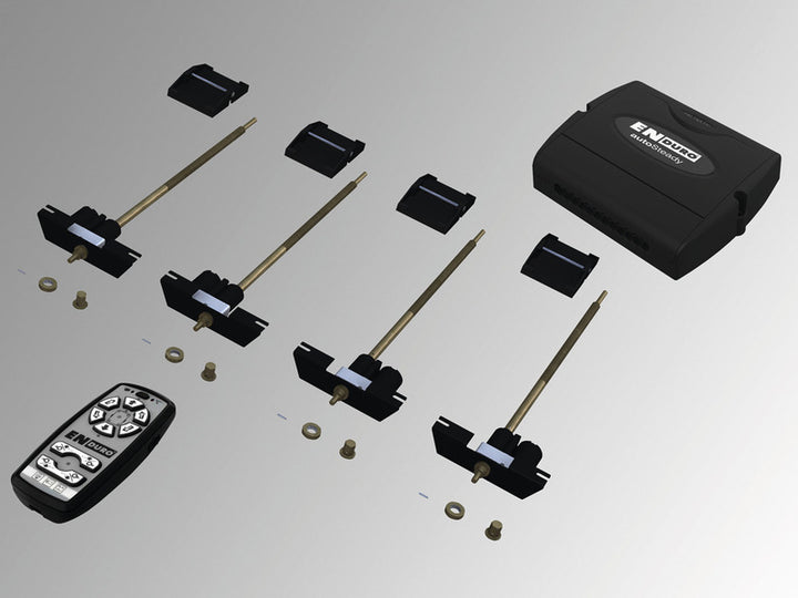 AutoSteady spindle motors set 4 pieces with remote control