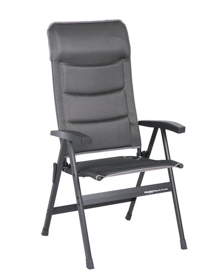 Camping chair MAJESTIC GRANDE - Mid Grey