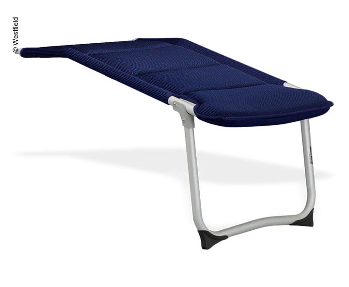 Footrest Camping Chair, CRUISER Westfield, blue