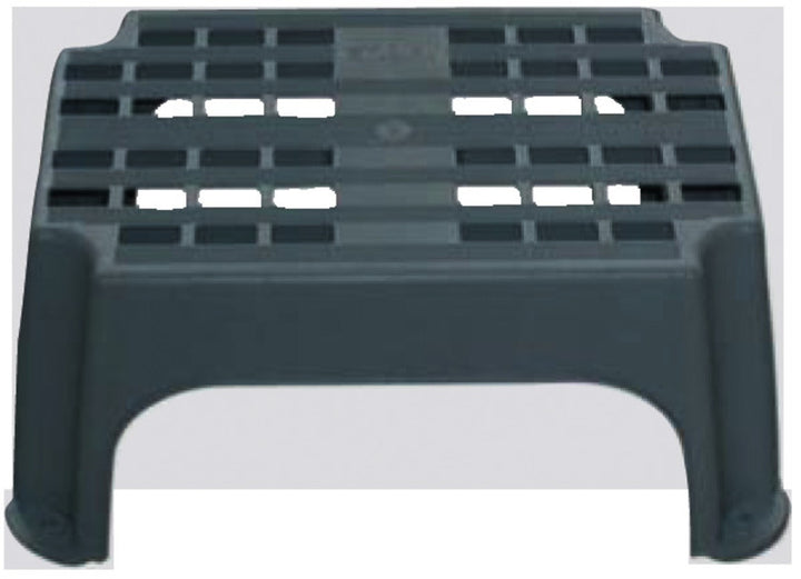 Step tread plastic grey 46x28x23cm, resilient up to 200kg