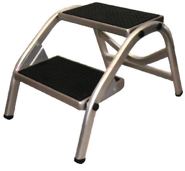 Double step tread Darwin, aluminium, 38 cm