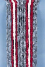 Arisol Fleece curtain 56 x 185 cm, grey/red/white - 91262 | Stahlor image 1