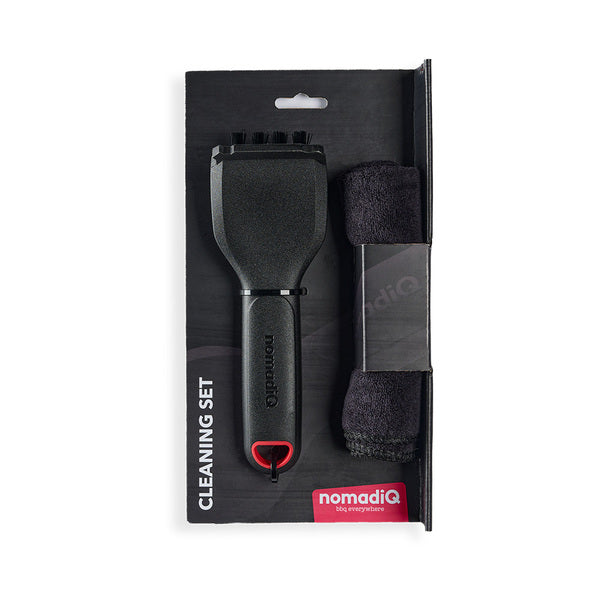 NomadiQ Cleaning kit - 2-piece set with grill brush and cloth - 914016 | Stahlor image 1