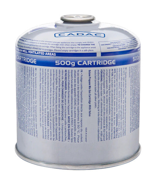 Screw gas cartridge - butane/propane gas mixture - 500 g