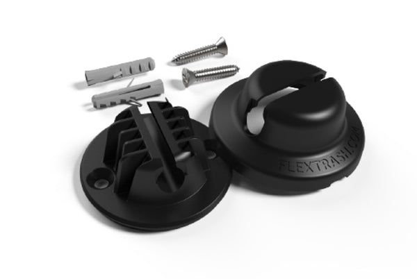 Flextrash wall mount, black - 915622 | Stahlor image 1