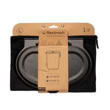 Flextrash waste bin, 3L, black, biodegradable material - 9156292 | Stahlor image 5
