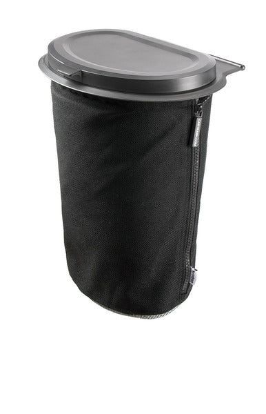 Flextrash waste bin, 3L, black, biodegradable material - 9156292 | Stahlor image 1