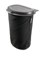 Flextrash waste bin, 3L, black, biodegradable material - 9156292 | Stahlor image 1