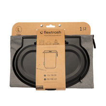 Flextrash trash can, 5 litres, grey - 9156535 | Stahlor image 5