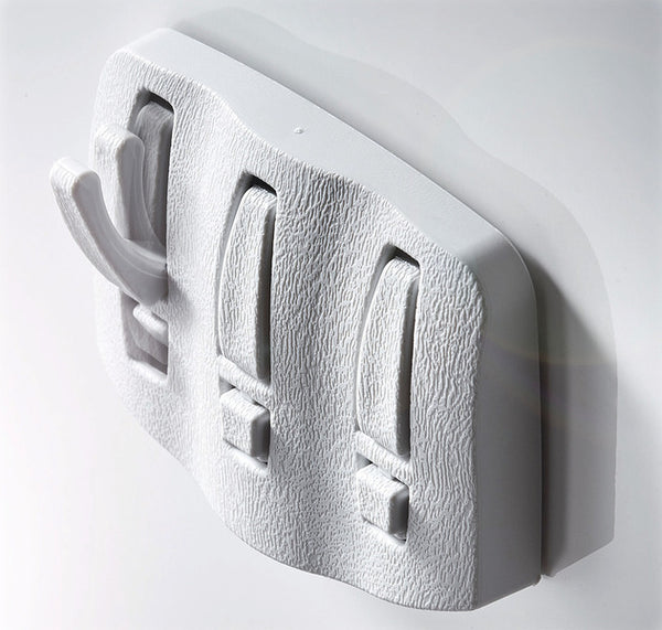 Froli Folding hook with 3 retractable/extendable hooks, light grey - 915822 | Stahlor image 1