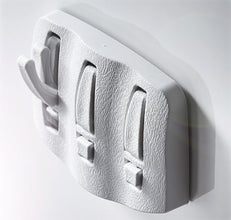 Froli Folding hook with 3 retractable/extendable hooks, light grey - 915822 | Stahlor image 1