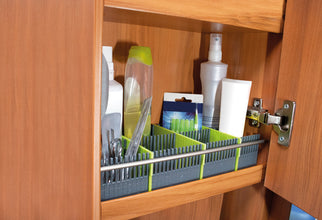 Purvario drawer slats 8-pack - lime/anthracite - 915926 | Stahlor image 5