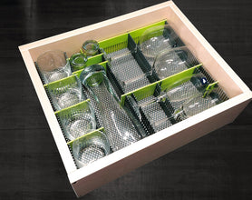 Purvario drawer slats 8-pack - lime/anthracite - 915926 | Stahlor image 6