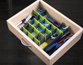Purvario drawer slats 8-pack - lime/anthracite - 915926 | Stahlor image 9