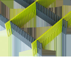 Purvario drawer slats 8-pack - lime/anthracite - 915926 | Stahlor image 11