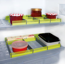 Purvario refrigerator ledges set of 8 - Lime/Anthracite - 915927 | Stahlor image 2