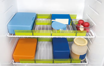 Purvario refrigerator ledges set of 8 - Lime/Anthracite - 915927 | Stahlor image 4