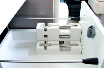 Purvario cutlery tray KONTURA ON-TOP 4-piece, stackable - 915929 | Stahlor image 2