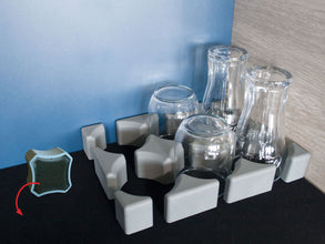Purvario glass / cup holder low - set of 6 - 91592 | Stahlor image 6