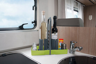 Purvario Multi Tray OELE for mobile use - Lime / Anthracite - 915934 | Stahlor image 2