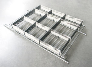 Purvario refrigerator ledges set of 8 - light gray / anthracite - 915937 | Stahlor image 5