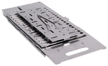 Reimo mobile foldable barbecue 250x400x220mm, stainless steel - 916672 | Stahlor image 2