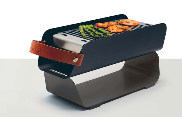 UNA Table grill UNA, grey, charcoal, L43xW16xH9cm, 2 grill heights - 916861 | Stahlor image 1
