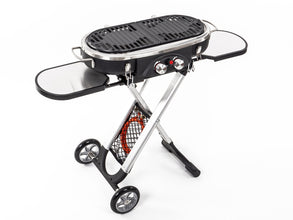 CAMP4 Trolley 2-burner gas barbecue with safety pilot - 50 mbar - 916884 | Stahlor image 14