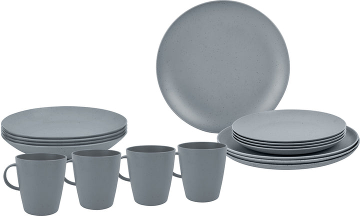 TIERRA MAGMA, Gaschirr set for 4 persons