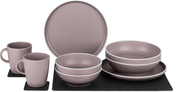 Brunner DOLOMIT MAGNETIC ROSE, tableware set for 2 persons - 917029 | Stahlor image 1
